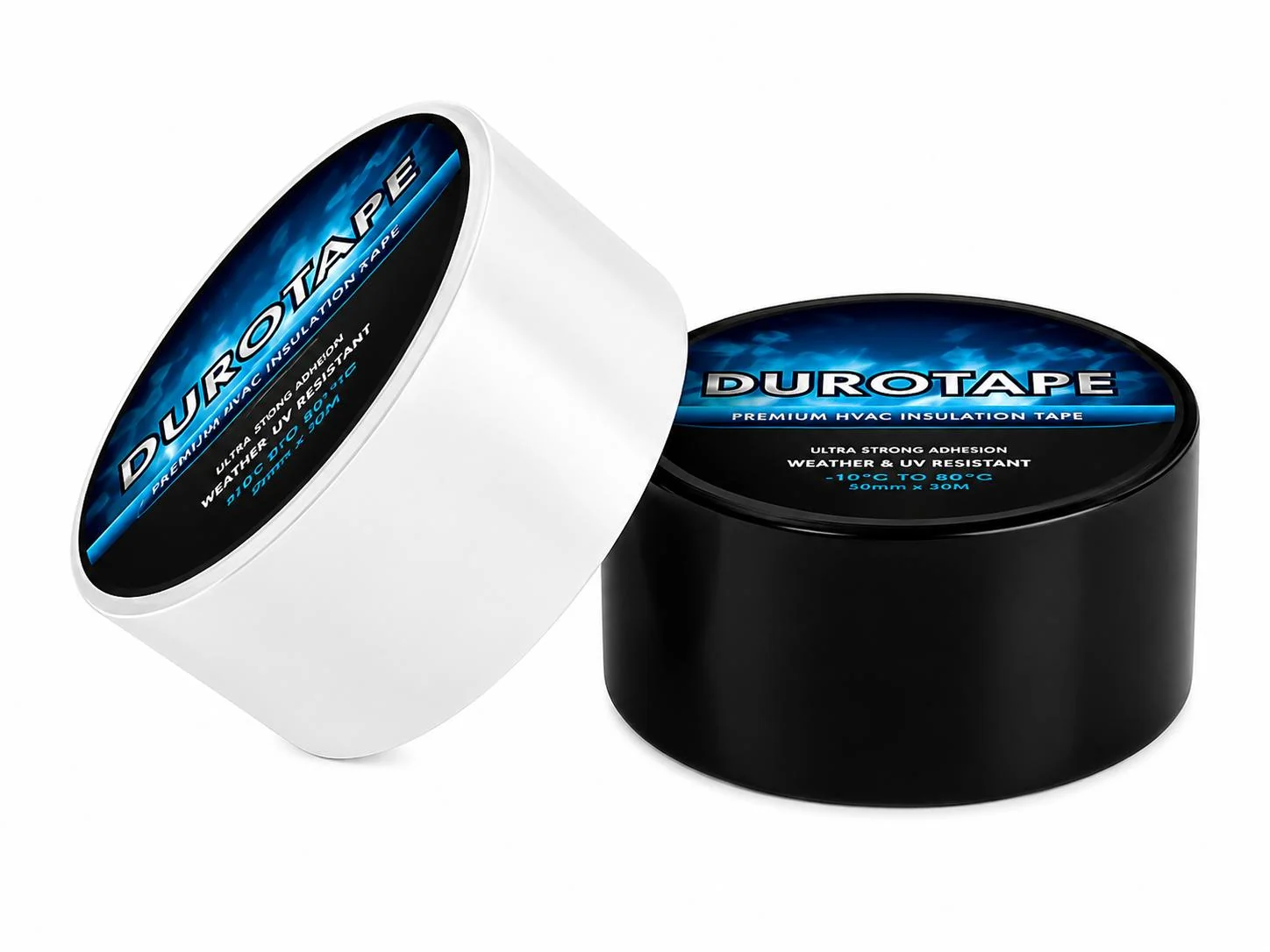 DUROTAPE PVC Pipe Wrapping Tape – Black (Box of 60 Rolls)